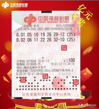 2019年双色球第4期开奖结果，幸运的碰撞与梦想的实现