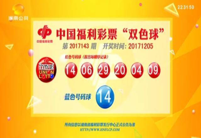 今晚揭晓，福利彩票双色球开奖结果